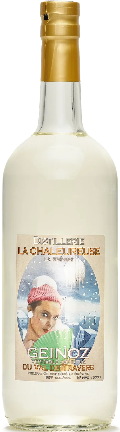 Bouteille d&rsquo;absinthe La Chaleureuse