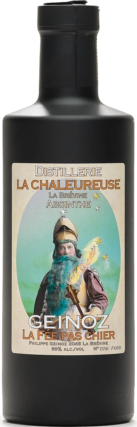 Bouteille d&rsquo;absinthe La Fée pas chier