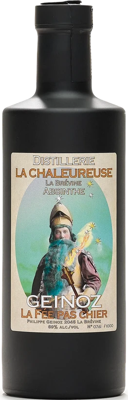 Bouteille d&rsquo;absinthe La Fée pas chier, 50 cl